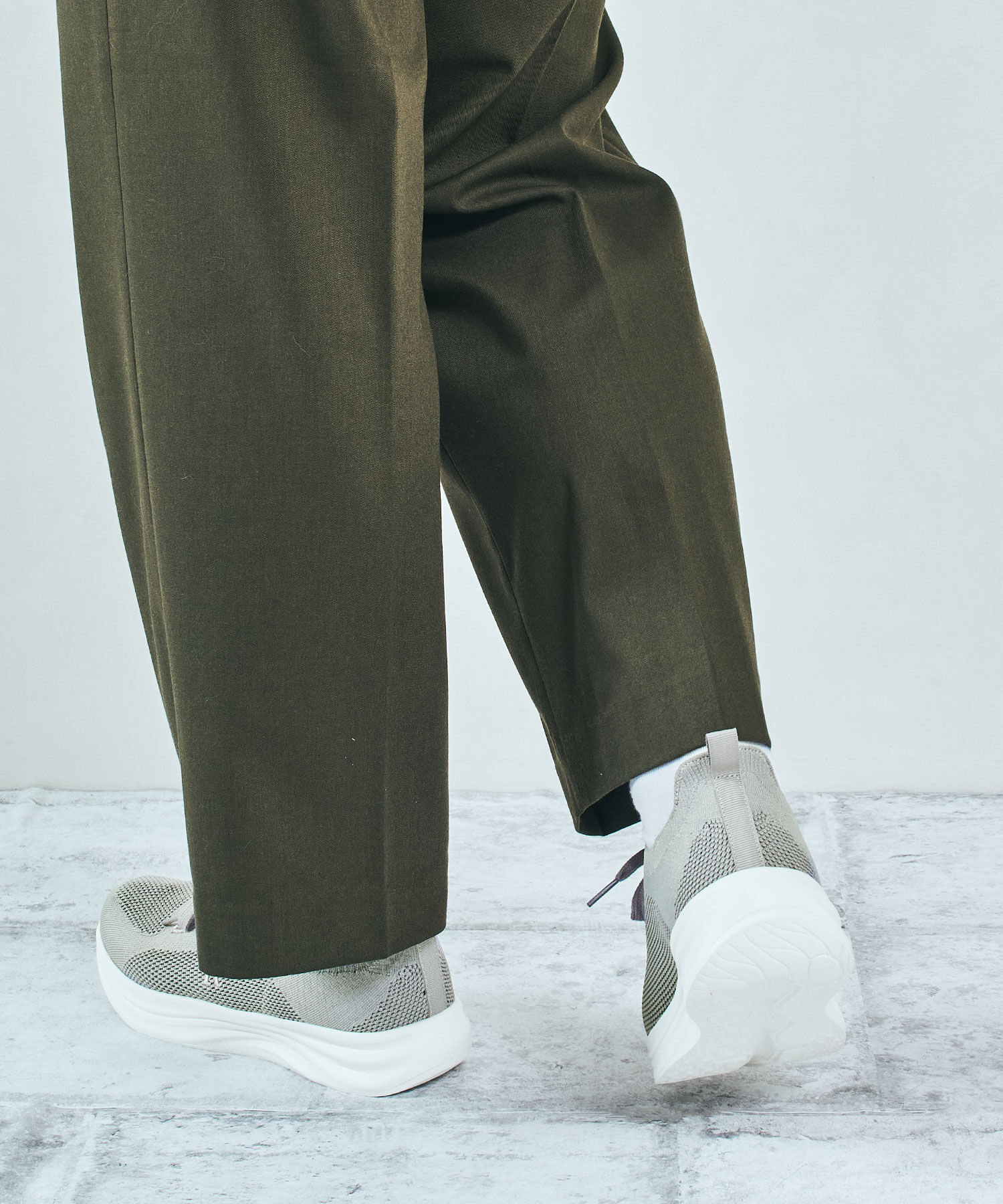 ORiental TRaffic「【瞬間フィット】ウエーブソールニットスニーカー/OT5704」|スニーカー|