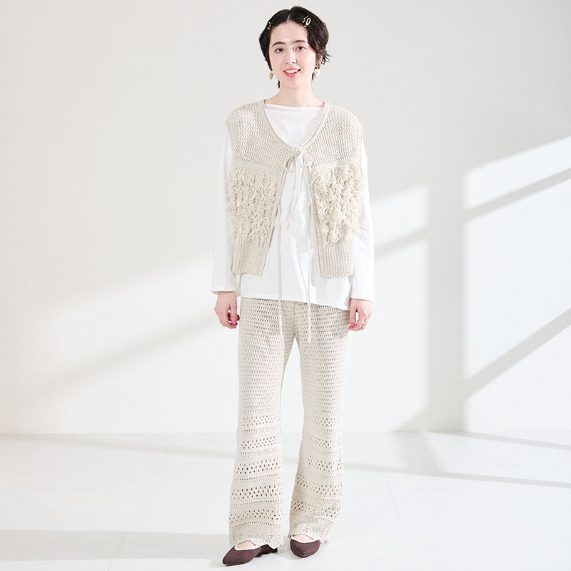 WA Oriental TRaffic「●2026春夏新作●配色ニットパンプス/62107」|パンプス|