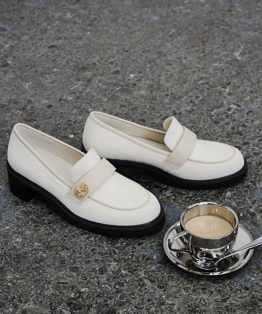  「モノグラムパーツボリュームローファー」|ローファー|