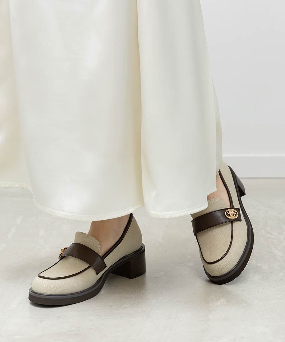  「モノグラムパーツボリュームローファー」|ローファー|