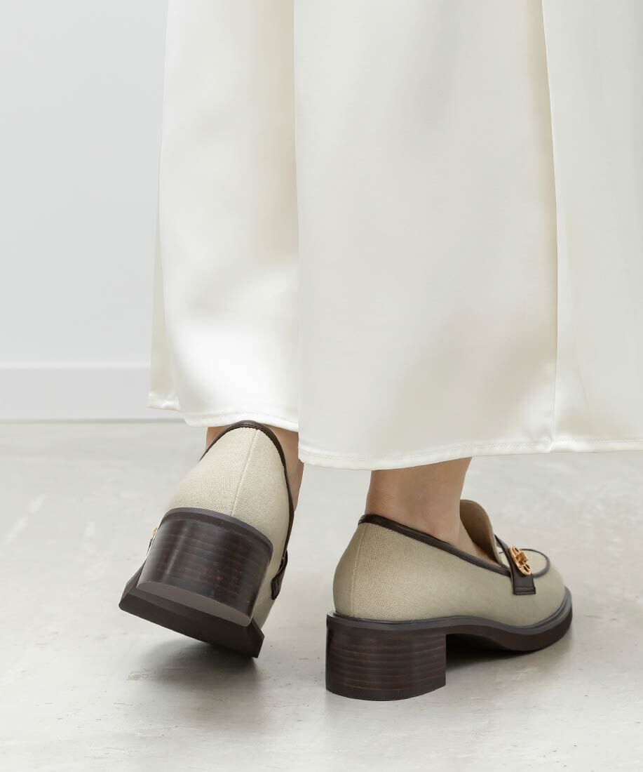  「モノグラムパーツボリュームローファー」|ローファー|