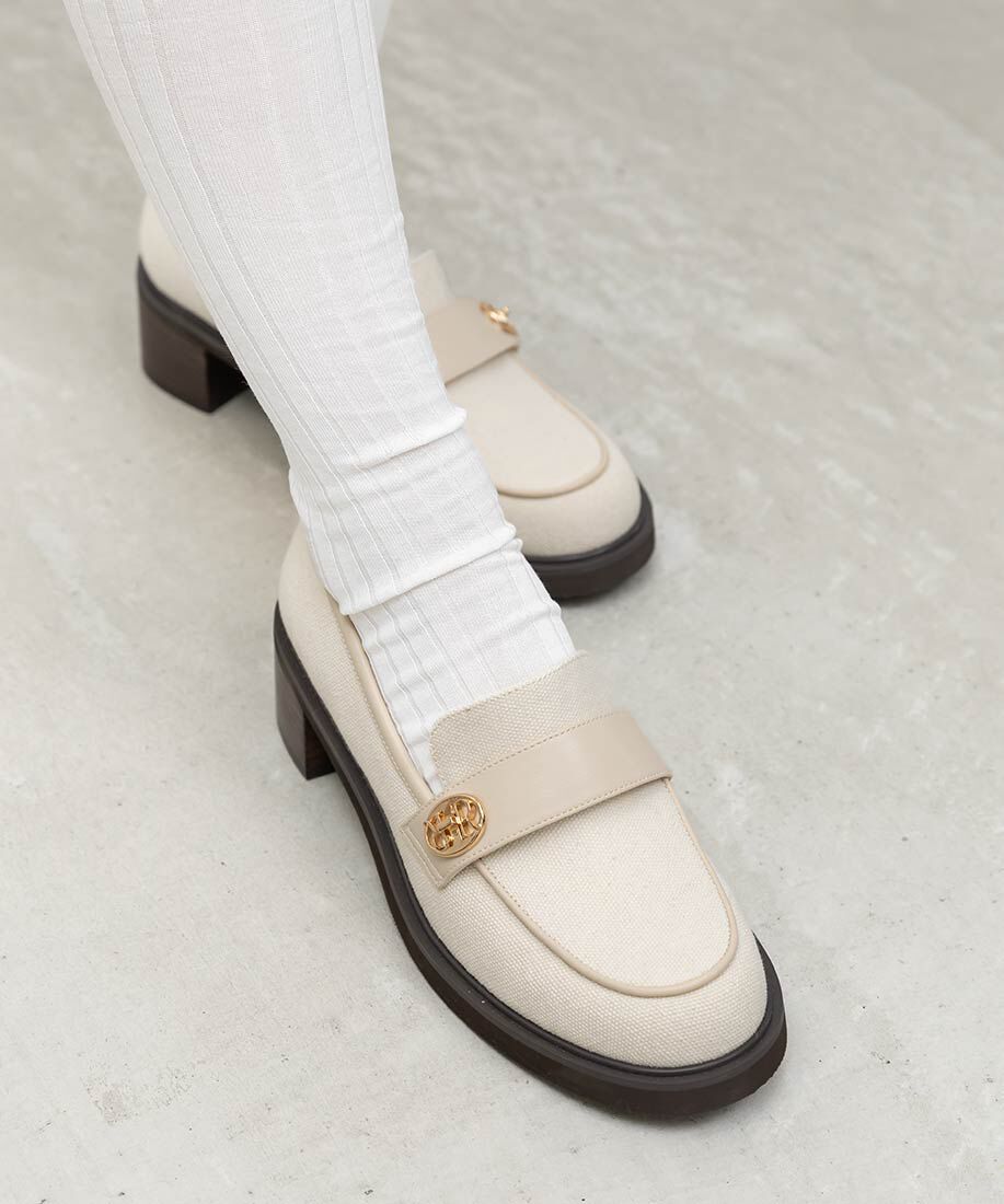  「モノグラムパーツボリュームローファー」|ローファー|