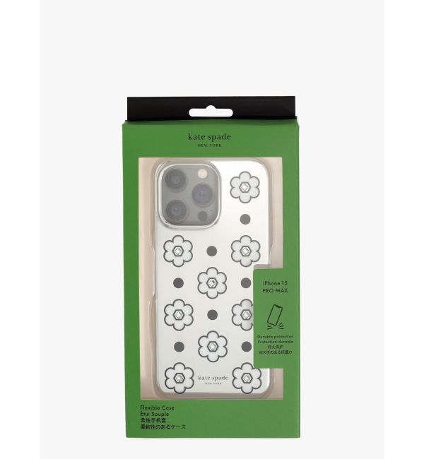 kate spade new york「デイジー ドット ミラー アイフォン 15 Pro Max ケース」|モバイルケース|
