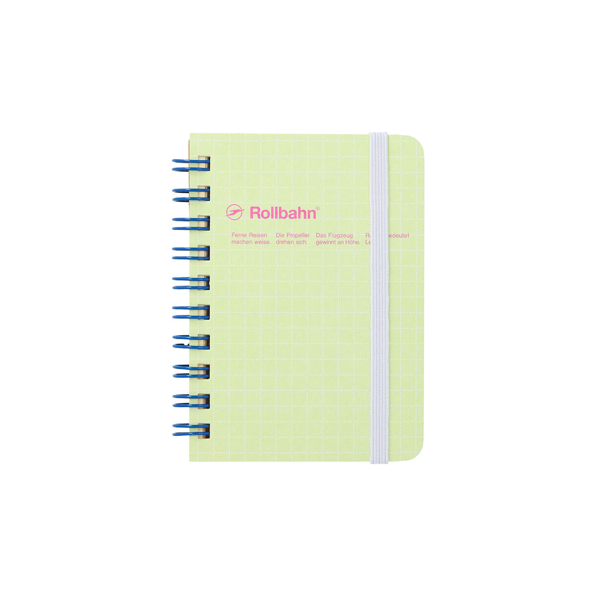 Rollbahn「ロルバーン ポケット付メモ スコラ ミニ」|ステーショナリー|ライトグリーン
