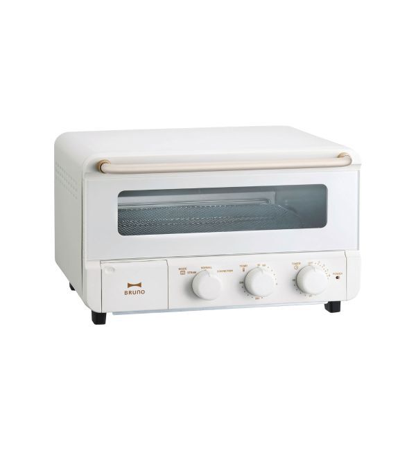 BRUNO「スチーム&amp;ベイク トースター」|電化製品|ホワイト