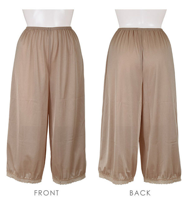 intesucre「[intesucre]ガウチョパンツやワイドパンツにオススメ♪タップパンツ(キュロットペチコート) TLF105」|インナー|