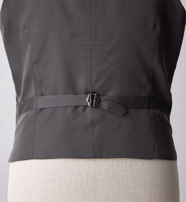 UNITED ARROWS「タスマニア ウール ギャバジン 5ボタン ベスト」|スーツ|