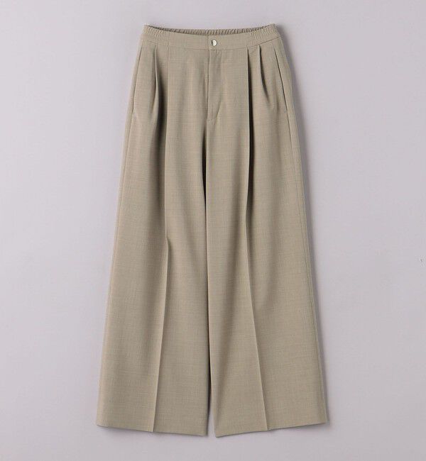 UNITED ARROWS「タック イージーパンツ」|チノ|