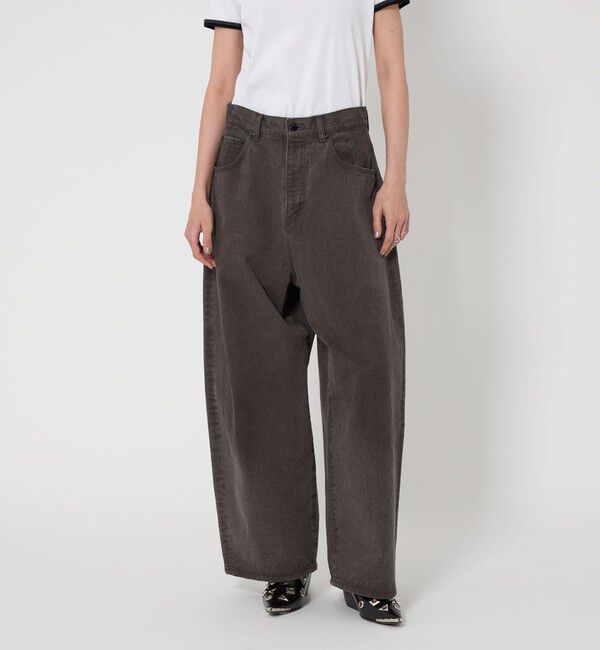 ASTRAET「＜ASTRAET＞BIG バルーン カラーデニムパンツ UNISEX」|デニム|