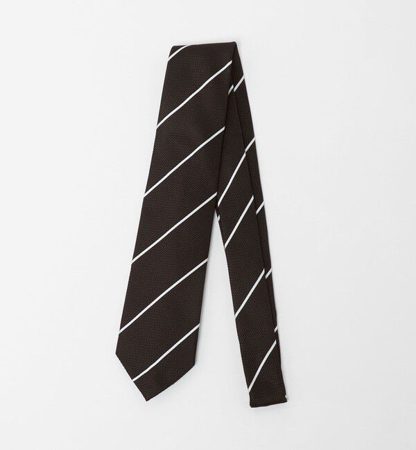 UNITED ARROWS「ピンストライプ ネクタイ」|ネクタイ・蝶ネクタイ|DK.BROWN