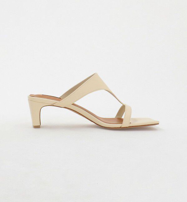 UNITED ARROWS「＜CHEMBUR＞SQ T-ST ミュール/サンダル」|サンダル|