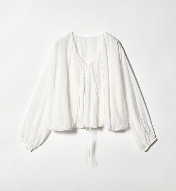 AEWEN MATOPH「＜AEWEN MATOPH＞バルーン2WAYブラウス ‐ ウォッシャブル ‐」|シャツ・ブラウス|