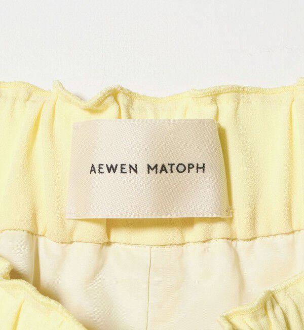 AEWEN MATOPH「＜AEWEN MATOPH＞バックサテンイージーパンツ ‐ ウォッシャブル ‐」|その他|