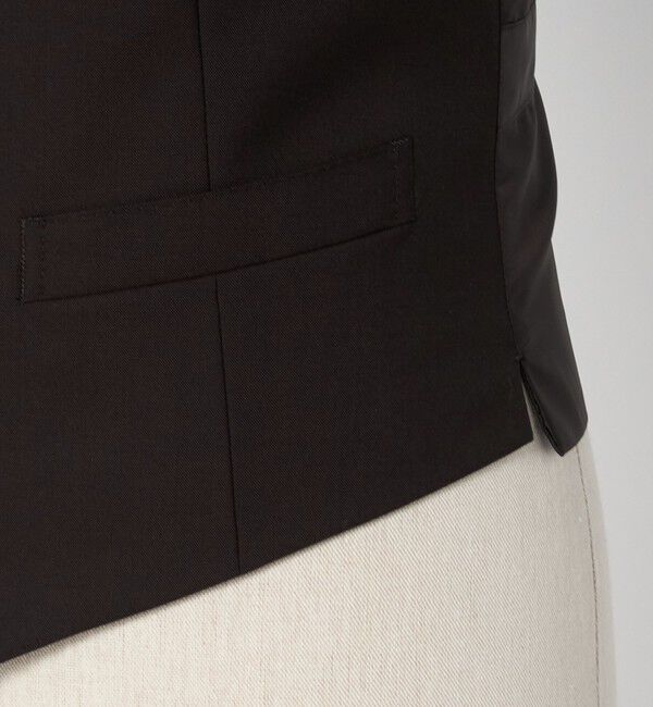 UNITED ARROWS green label relaxing「REDA トロピカル 無地 5B スーツベスト」|スーツ|