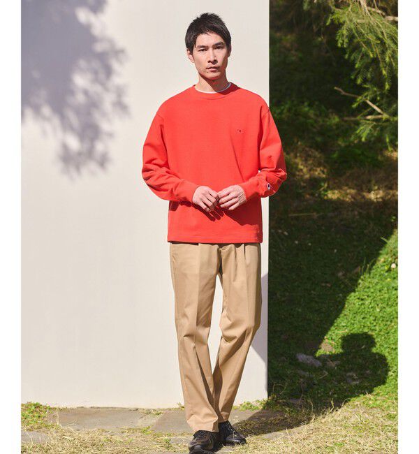 UNITED ARROWS green label relaxing「【別注】＜Champion＞クルーネック 長袖 スウェット」|スウェット・ジャージ|