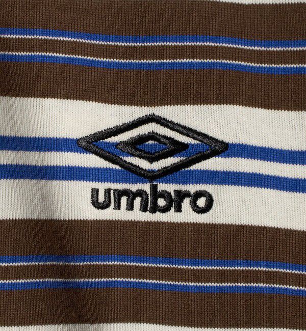 UNITED ARROWS green label relaxing「【別注】＜UMBRO＞ボーダー 長袖 ポロシャツ」|ポロシャツ|