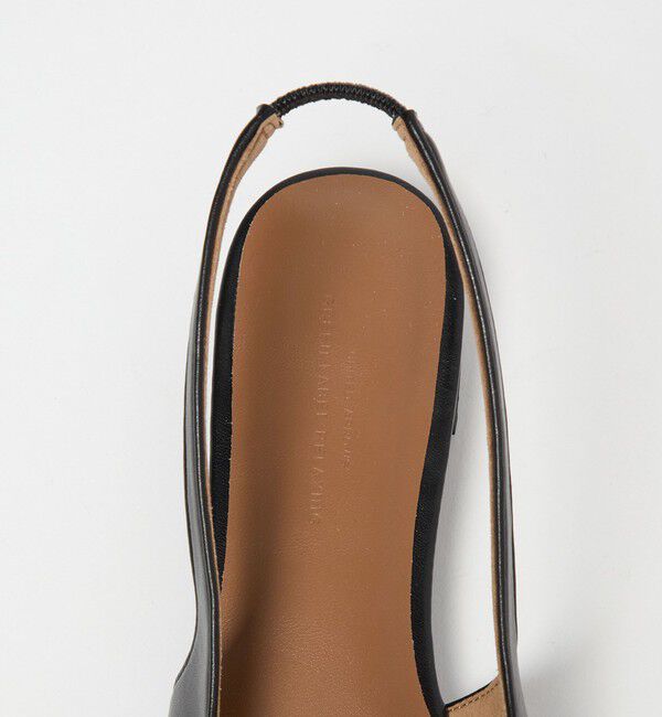 UNITED ARROWS green label relaxing「ポインテッド Vカットバー スリングバックシューズ / サンダル / パンプス」|パンプス|