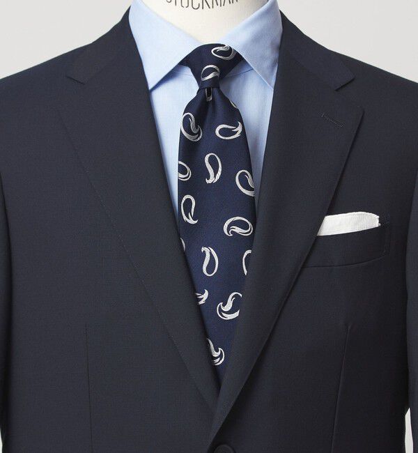 UNITED ARROWS green label relaxing「GLR ジャパン ヴィンテージ 8.0cm ペイズリー ネクタイ」|ネクタイ・蝶ネクタイ|NAVY