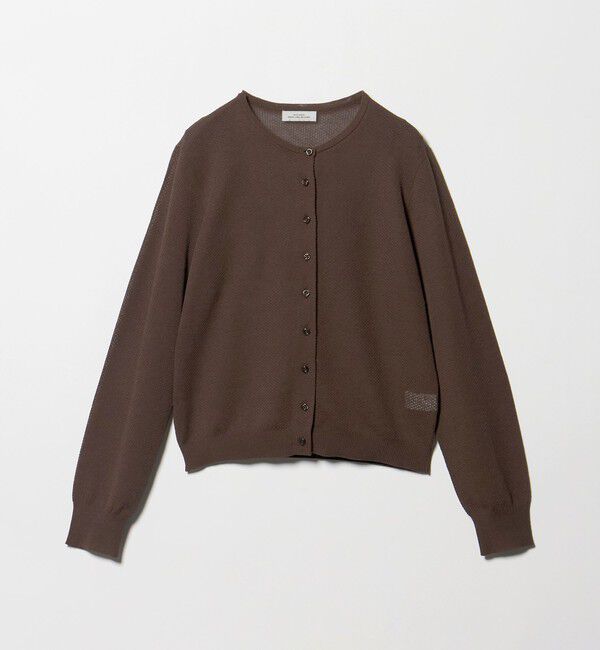 UNITED ARROWS green label relaxing「ハニカム クロップド ニット カーディガン」|カーディガン|