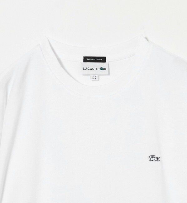 BEAUTY&YOUTH UNITED ARROWS「＜LACOSTE for BEAUTY&YOUTH＞ 1トーン パイル Tシャツ」|Tシャツ・カットソー|