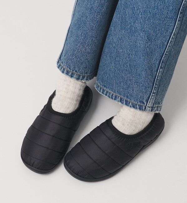 BEAUTY&YOUTH UNITED ARROWS「＜SUBU＞VAMP スリッパ/スリッポン」|スリッポン|BLACK