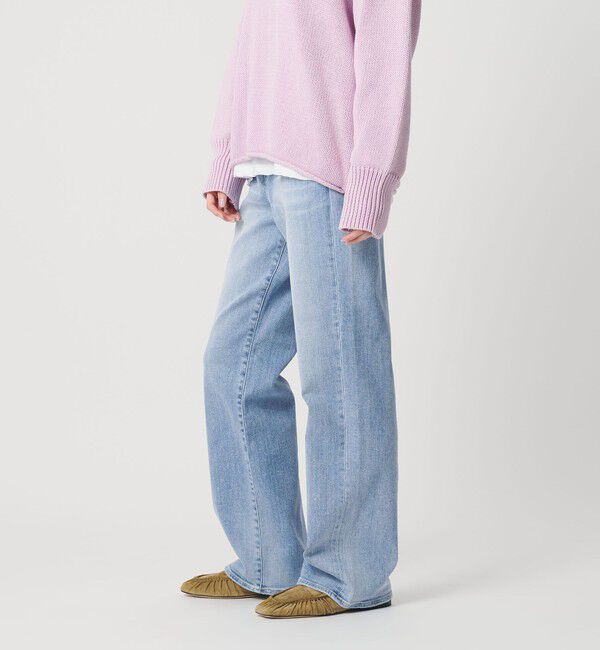 BEAUTY&YOUTH UNITED ARROWS「【別注】＜RED CARD＞35th Anniv. Straight デニムパンツ」|デニム|LT.BLUE