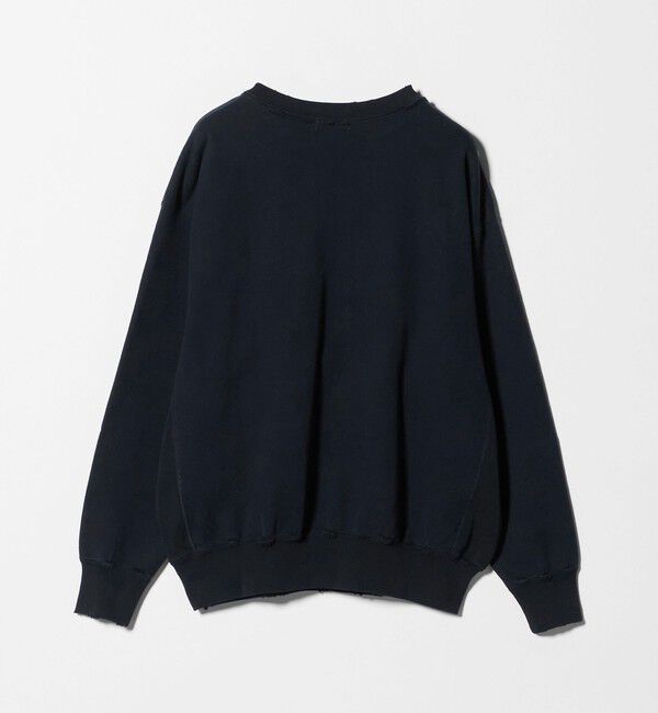 BEAUTY&YOUTH UNITED ARROWS「ピーチスキン ダメージ クルーネック スウェット」|スウェット・ジャージ|