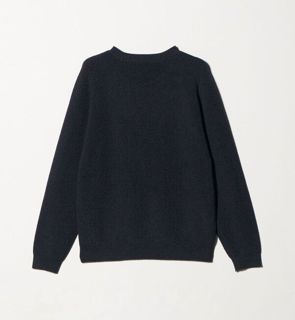 BEAUTY&YOUTH UNITED ARROWS「ブークレ ミックス 12ゲージ アゼ クルーネック ニット ウォッシャブル」|ニット・セーター|