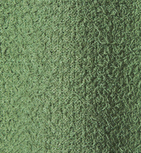 MONKEY TIME「コットン ナイロン カールヤーン ポロシャツ」|ニット・セーター|