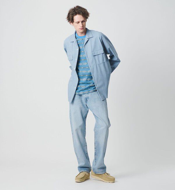 California General Store「＜CGS.＞スエードライク オープンカラーシャツ」|シャツ・ブラウス|