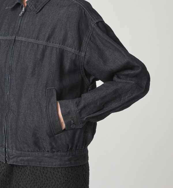 STEVEN ALAN「＜Steven Alan＞ライト デニム ジップ ブルゾン」|デニムジャケット|