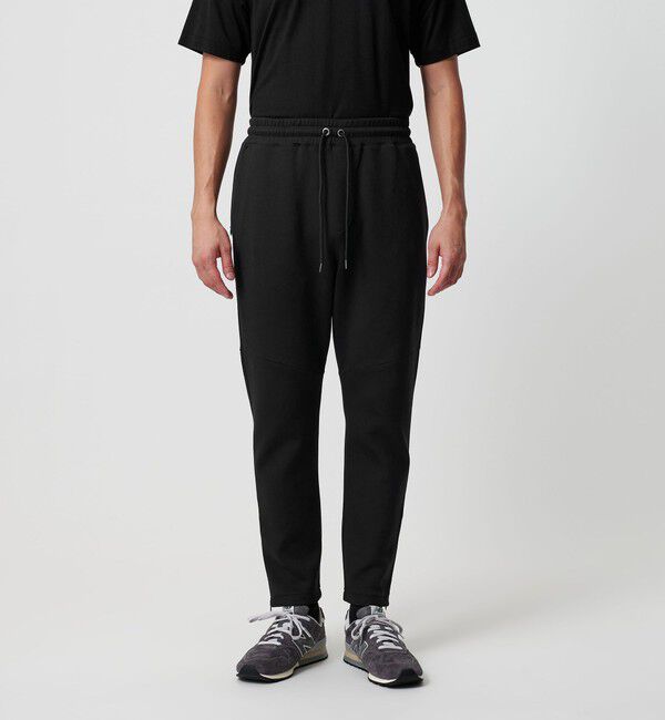 BEAUTY&YOUTH UNITED ARROWS「【WEB限定 WARDROBE SMART】ダブルニット イージーパンツ/セットアップ対応【抗菌・防臭】」|チノ|