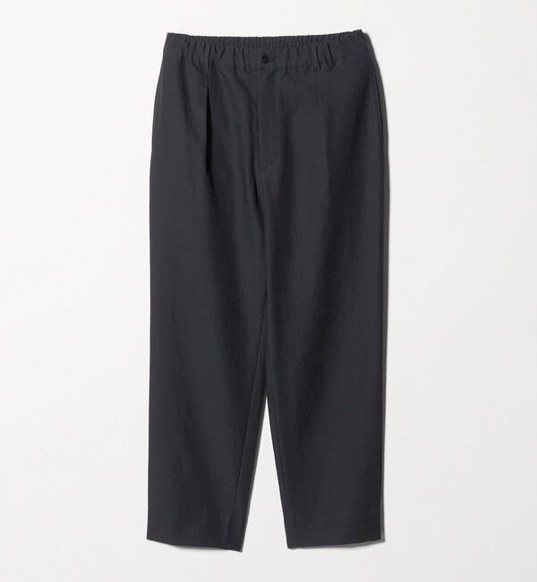 BEAUTY&YOUTH UNITED ARROWS「KOMATSU PACK 1プリーツ イージー ワイド テーパード パンツ NO.9 セットアップ対応 撥水 ウォッシャブル」|チノ|