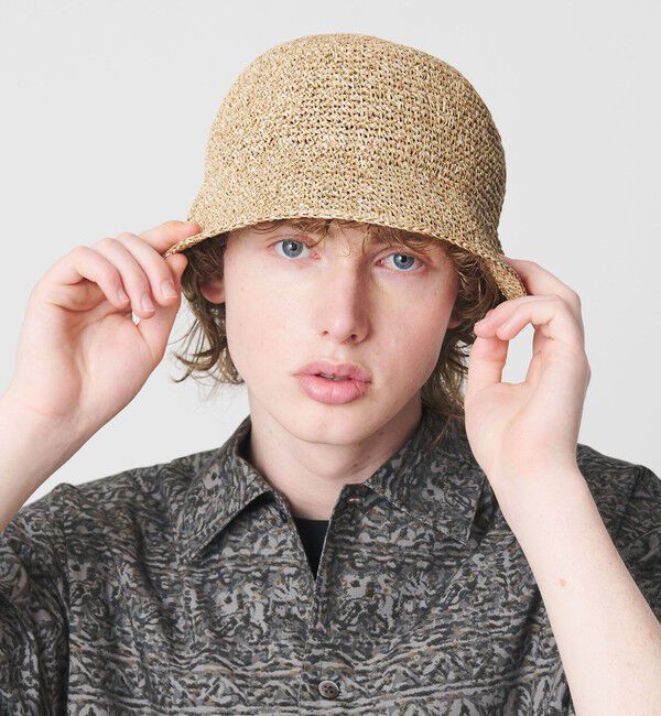 BEAUTY&YOUTH UNITED ARROWS「＜Racal＞ペーパー ファイバー チューリップハット」|ハット|NATURAL