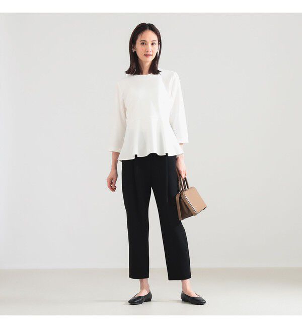 Demi-Luxe BEAMS 「トリアセ 1タック パンツ＊」|スラックス|