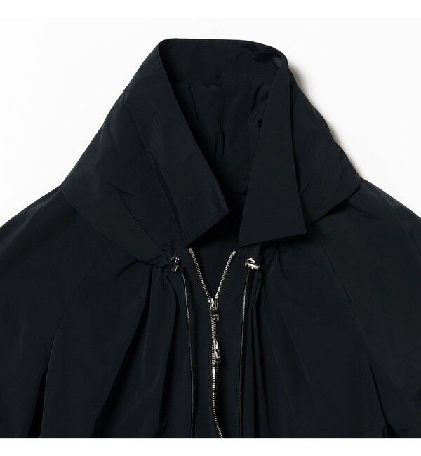 Demi-Luxe BEAMS 「CINOH / マット ナイロン フーディーブルゾン」|ブルゾン・スタジャン|