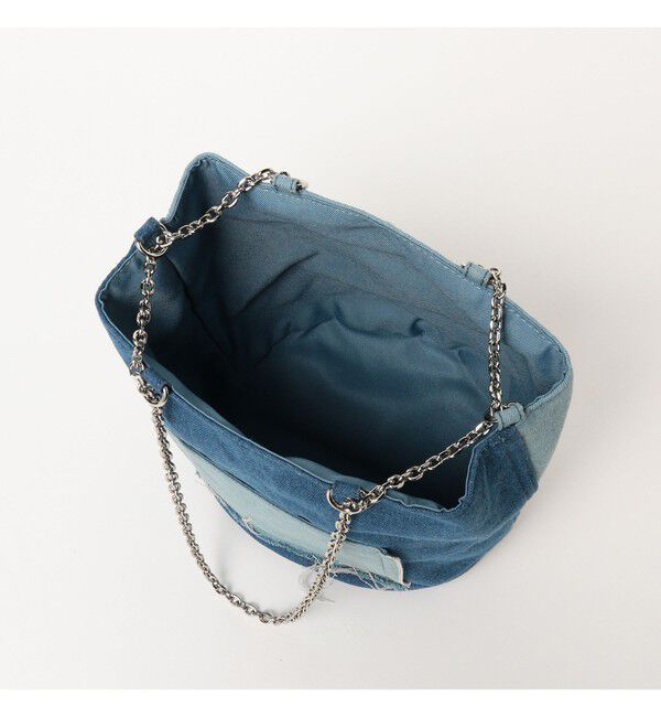 BEAMSBOY「maturely / デニム リペア チェーン バッグ」|その他|