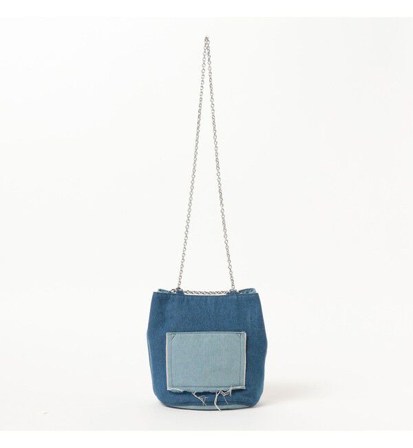 BEAMSBOY「maturely / デニム リペア チェーン バッグ」|その他|