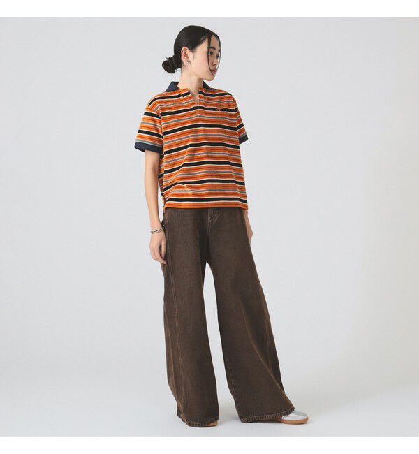 Ray BEAMS 「オーバーダイ デニム パンツ」|デニム|