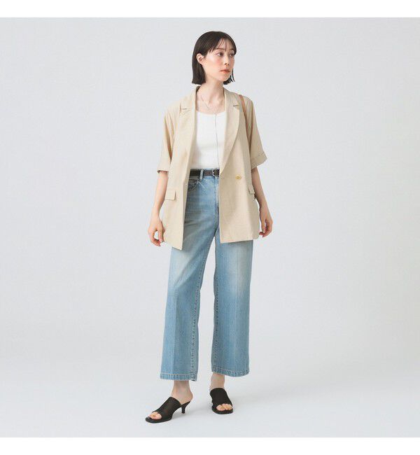 Ray BEAMS 「ダブルブレスト ハーフスリーブ ジャケット」|その他|