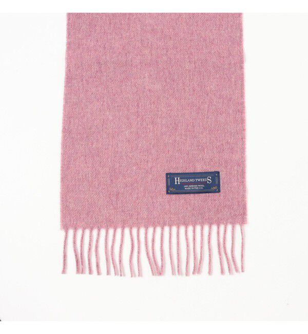 BEAMSBOY「HIGHLAND TWEEDS / ソリッド ストール 小」|マフラー|