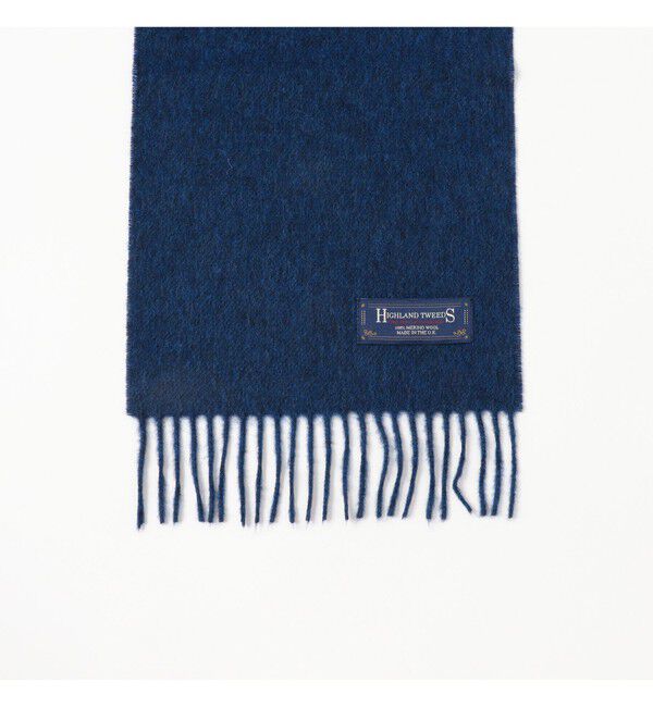 BEAMSBOY「HIGHLAND TWEEDS / ソリッド ストール 小」|マフラー|