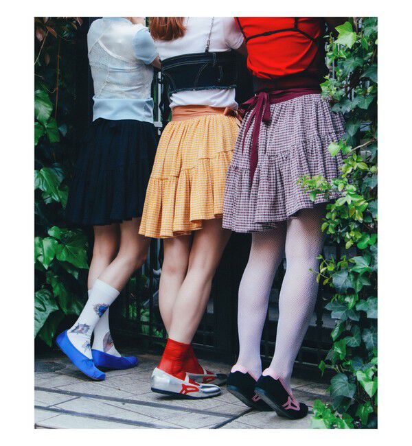 Ray BEAMS 「【別注】Anniel / サテン バレエ シューズ」|スニーカー|