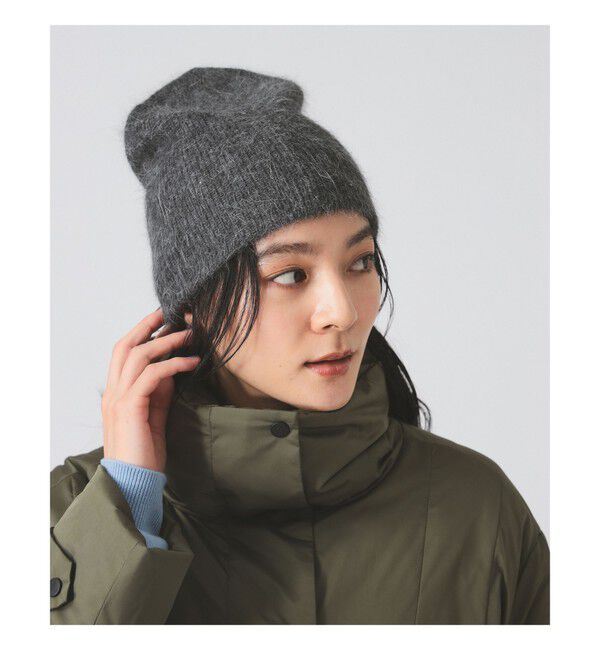 Ray BEAMS 「アンゴラ混 ビーニー」|その他|CHARCOAL.GREY
