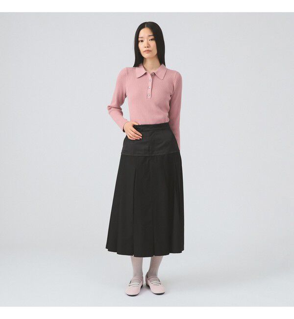 Ray BEAMS 「キリカエ プリーツ スカート」|スカート|