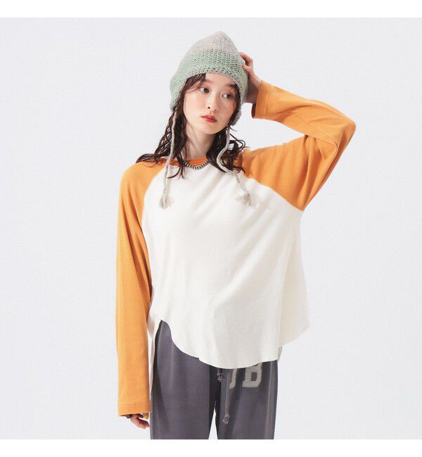 BEAMSBOY「クレイジー ベースボール ロングスリーブ」|Tシャツ・カットソー|IVORY