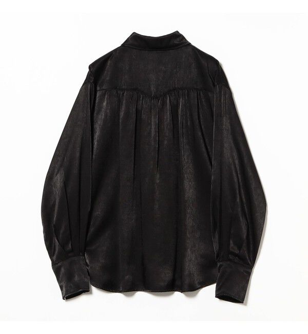 BEAMSBOY「サテン ウエスタン シャツ」|シャツ・ブラウス|