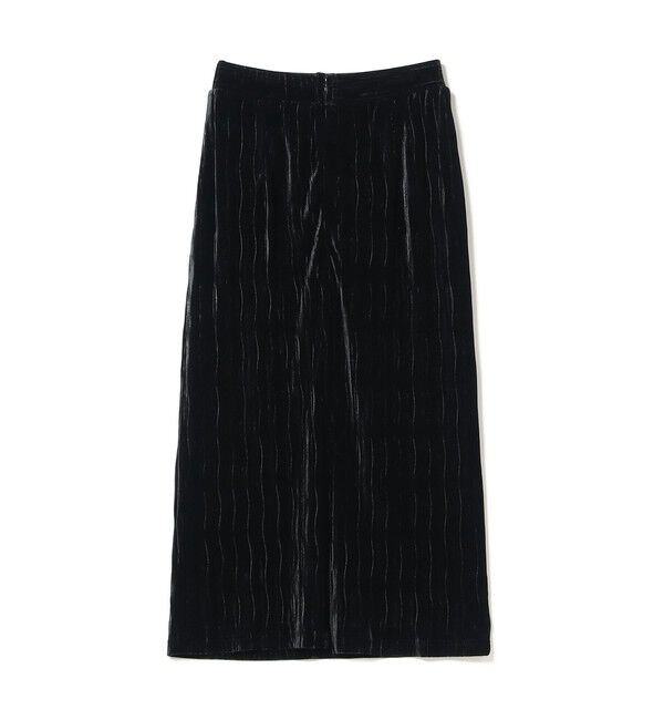 Ray BEAMS 「プリーツ ベロア タイト スカート」|スカート|