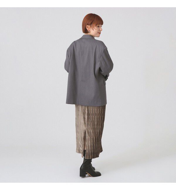 Ray BEAMS 「プリーツ ベロア タイト スカート」|スカート|