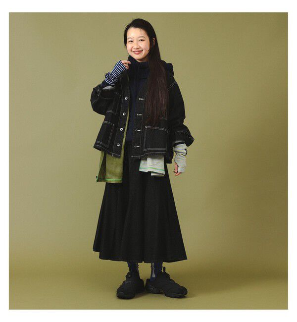 BEAMSBOY「デニム エンジニア ジャケット」|ブルゾン・スタジャン|